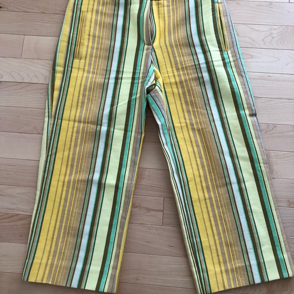 How & Wen Beautiful Capri Pants 100% Quality Cotton Stretch Size 0 Tried on Once - Picture 1 of 2